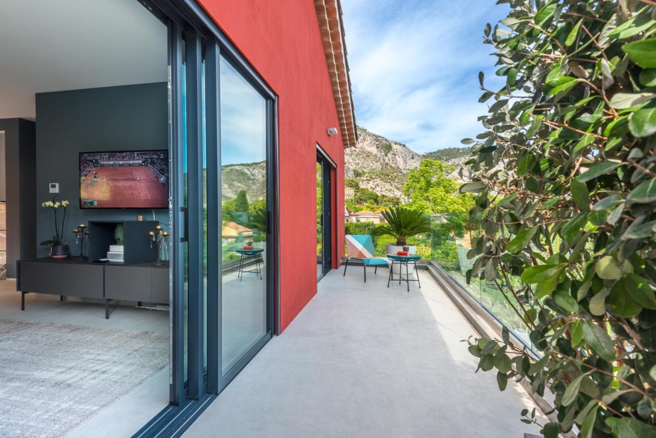 Deluxe Villa Graziella 200 M From The Beach Éze Luaran gambar