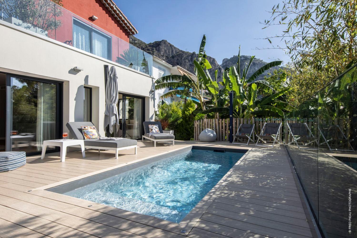 Deluxe Villa Graziella 200 M From The Beach Éze Luaran gambar